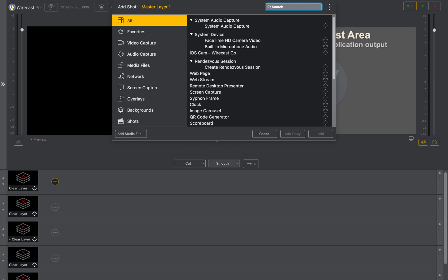 Wirecast Pro screenshot 2